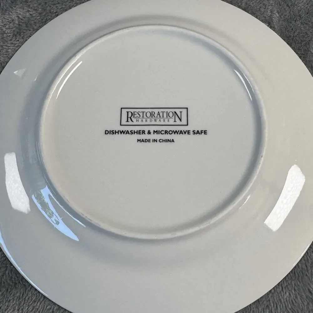 Vintage Restoration Hardware Cheese Plate Set 4 Hors D’oeuvres Appetizer Set 1